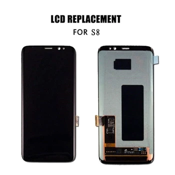 Сенсорный ЖК-дисплей + инструменты для S8 G 950 Замена сломанного экрана на новый челнок