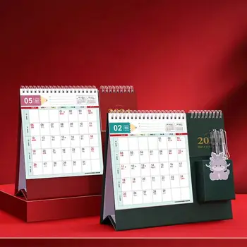 Многофункциональный Настольный календарь Year Of The Dragon на 2024 год, Удобный для Ведения Заметок, Простой Настольный календарь В Канун Нового Года