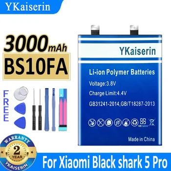 3000 мАч YKaiserin Аккумулятор BS10FA Для Аккумуляторов Мобильных Телефонов Xiaomi Black shark 5 Pro shark5 Pro Blackshark PAR-A0 KTUS-A0
