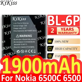 1900 мАч BL-6P Аккумулятор для телефона Nokia Аккумулятор для Nokia 6500C 6500 Classic 7900 Prism 7900 P BL 6 P BL6P