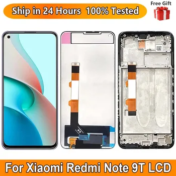 6,53“Новый Для Xiaomi Redmi Note 9T ЖК-дисплей С Сенсорным Экраном, Цифровой Преобразователь В Сборе, Замена Для Xiaomi Redmi Note 9T LCD