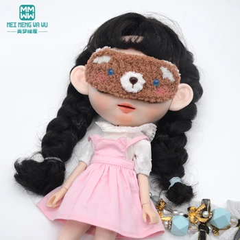 Аксессуары для куклы Blyth, модная мультяшная маска для глаз, игрушки для девочек, подарок