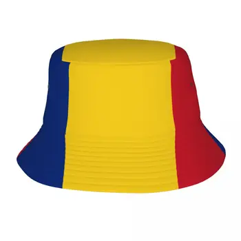 Панама Унисекс Боб Кепка Хип-Хоп Gorros Флаг Румынии Панама Кепка Пляжная Солнцезащитная Рыболовная Шляпа