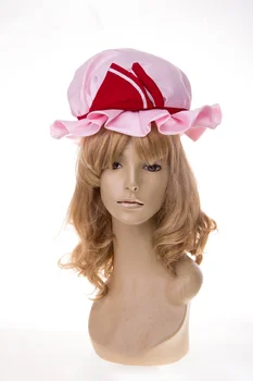 Унисекс Японское аниме Cos TouHou Project Remilia Scarlet hag Шляпа суккубы Шляпы Косплей костюм