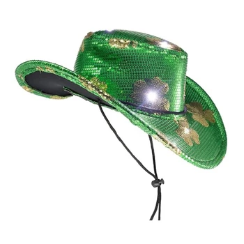 Забавная Ирландская Шляпа Patricks Day Hat Carnivals Party Hat Dress up Косплей Шляпа