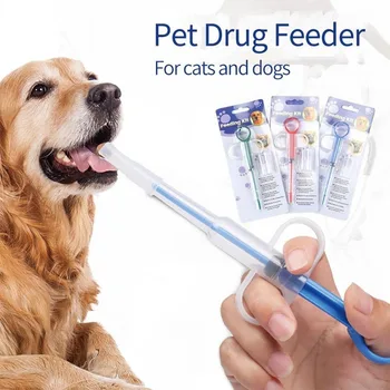 Шприц для домашних животных, таблетка, толкающий дозатор, лекарство, шприц для воды, молока, инструменты для кормления собак, кошек, аксессуары для собак и кошек