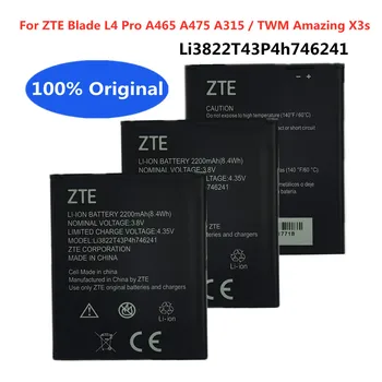 Высококачественный Оригинальный Аккумулятор Li3822T43P4h746241 Для ZTE Blade L4 Pro A465 A475 A315/TWM Amazing X3s Smart Cell Phone Batteries