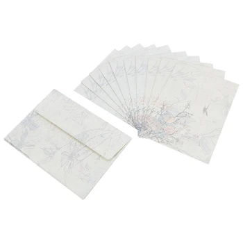 Винтажный набор канцелярских принадлежностей на 40 листов с конвертами для написания писем