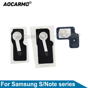 Aocarmo для Samsung Galaxy S21 Plus S21 + S21U Note 20 Ultra Flash Cover Замена светового колпачка Ремонтная деталь