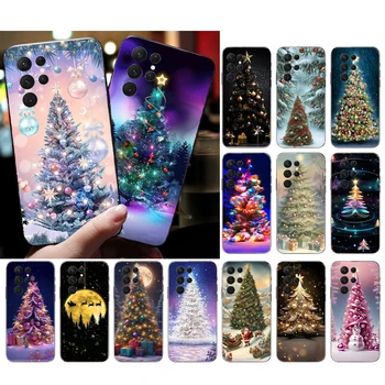 Рождественская елка Чехол Для Телефона Samsung S23 S22 S21 S20 Ultra S20 S22 S21 S10E S21 S20 FE S10 Plus