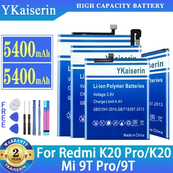 Высококачественный Аккумулятор YKaiserin Для Xiaomi Redmi K20/K20 Pro K20Pro Mi 9T/9T Pro 9TPro Batteria + Бесплатные Инструменты