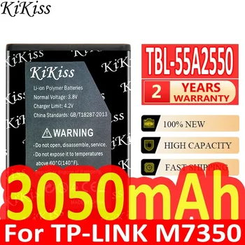 3050 мАч KiKiss Мощный Аккумулятор Для TP-LINK M7350 TBL-55A2550 TL-TR961 2500L TBL-68A2000 TBL55A2000 TL-MR11U TL-MR3040 M7310