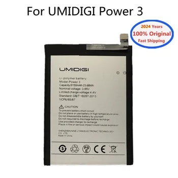 2024 Года Высокое Качество 6150 мАч UMI Оригинальный Аккумулятор Для Umidigi Power 3 Power3 Замена Аккумулятора Телефона В Наличии + Инструменты