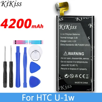 Аккумулятор для телефона 4200mAh B2PZF100 Для HTC Ocean Note U-1w U Ultra U-1u Аккумуляторная Батарея ACCU