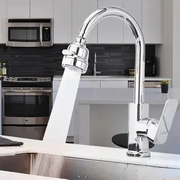 Кухонные гаджеты Кран с 2/3 режимами вращения, фильтр-удлинитель, кран для экономии воды в душе, универсальные кухонные принадлежности