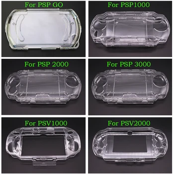 Кристально прозрачный жесткий защитный чехол для Sony Ps Vita Psv PSP go 1000 2000 3000 Защитный чехол для всего тела