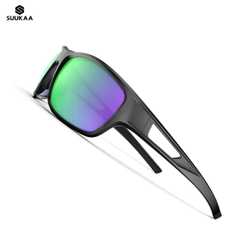 Suukaa-Поляризованные Спортивные Солнцезащитные очки для Мужчин и Женщин, Очки для Рыбалки, Велосипедные очки, Защита для вождения, Очки для улицы, MTB