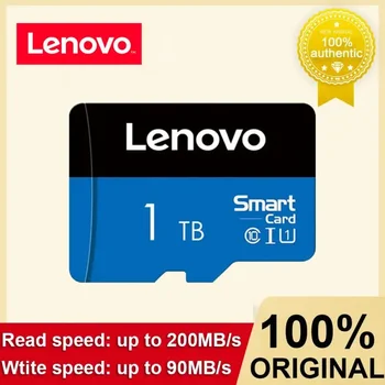 Lenovo 2TB Micro TF SD Card Флэш-Карта Памяти 1TB 512GB 256GB 128GB Мобильная SD-Карта Для Телефона, Компьютерной Камеры, Прямая Поставка