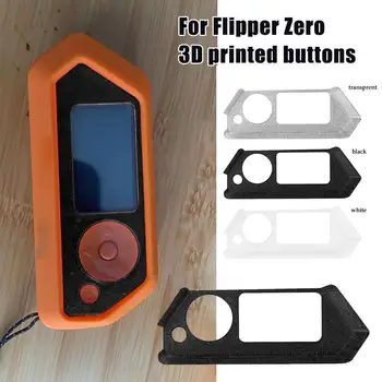 Для Flipper Zero Face Cover С 3D-принтом, защищающий От столкновений, Царапин, Падений Защитный Чехол Для Передней Крышки, Игровые Аксессуары