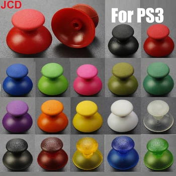 JCD 2 шт. для игрового контроллера PS3, модуль 3D аналогового джойстика, грибовидная крышка, крышка для большого пальца, замена аксессуаров