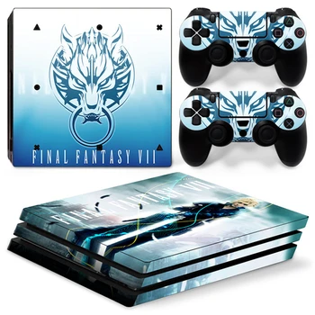 Final Fantasy GAME PS4 PRO, наклейка-наклейка для консоли ps4 pro и 2 контроллеров PS4 pro, виниловый чехол