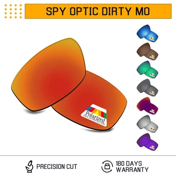 Сменные линзы с поляризацией Bwake для Солнцезащитных очков Spy Optic Dirty Mo 61 мм в Оправе - Несколько вариантов
