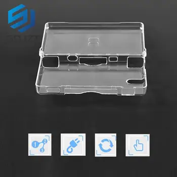 1 шт. прозрачный чехол для игры, защитный чехол NDSL, сменный чехол, экран, объектив для Nintend DS Lite