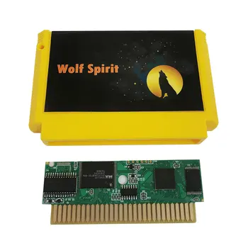 Видеоигра WolfSpirit на 60 кеглей, 8-битный игровой картридж FC