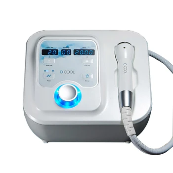 Портативная машина Dcool Cool Hot EMS для подтяжки кожи Против отечности Нагрев лица Охлаждающее устройство для электропорации лица