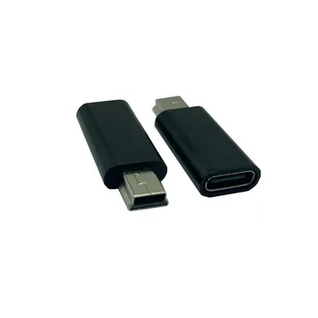 Адаптер USB Type-c к Mini USB 2.0 5pin Mini-B для подключения к USB 3.1 USB-C для подключения адаптера для передачи данных