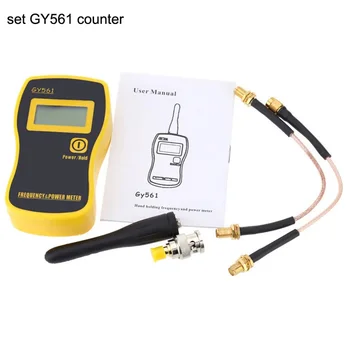 Профессиональный Ручной Счетчик Частоты GY561 GY-561 1 МГц-2400 МГц, Измеритель Мощности, Инструмент для Измерения Двусторонней Радиочастоты