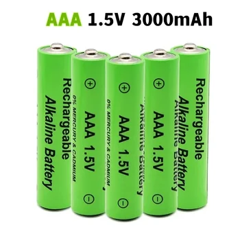 Батарея AAA 1,5 В 3000 мАч щелочная аккумуляторная батарея AAA для дистанционного управления игрушечной батареей высокой емкости и длительного срока службы