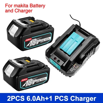 Новинка для электроинструмента Makita 14,4 В-18 В, зарядное устройство для литиевой батареи DC18RD с одним слотом 4A и литий-ионной батареей 18 В для Makita