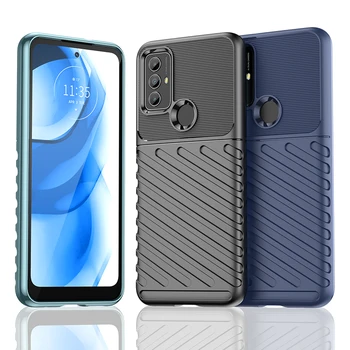 Роскошный чехол, противоударный силиконовый чехол для телефона Motorola G Power, G Play, G Pure 2021 2023 Силиконовый бампер