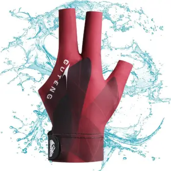 Перчатки для бильярда, спортивные перчатки для снукера, 3 пальца, перчатки для бассейна, дышащий процесс сращивания, универсальный размер, спорт для снукера и карамболя