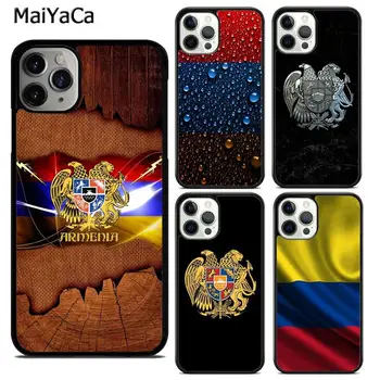 Майяка флаг Армении Чехол Для телефона Чехол Для iPhone 15 SE2020 6 6s 7 8 plus X XR XS 11 12 mini 13 14 pro max shell coque