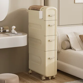Пластиковая корзина для хранения, бытовой многофункциональный ящик для хранения, Съемный стеллаж для хранения в гостиной, Органайзер для дома