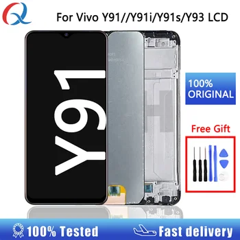 Оригинальный для Vivo y93 y95 экран мобильного телефона ЖК-дисплеи для VIVO Y91 Y91i Y93 Y95 Y91C Y1S ЖК-дисплей Pantalla vivo Y91 с рамкой