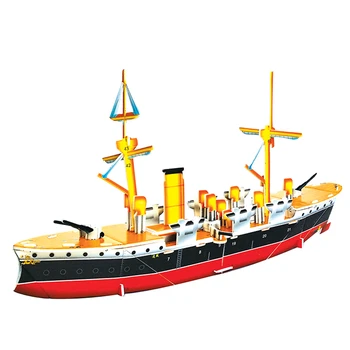 3D головоломка, безопасная пенопластовая модель, строительные наборы, сделай САМ, корабль-разрушитель, военные игрушки для детей