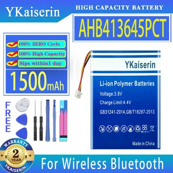 YKaiserin Аккумулятор AHB413645PCT 1500 мАч Для Беспроводной Bluetooth-Гарнитуры Sennheiser PXC 550 Bateria