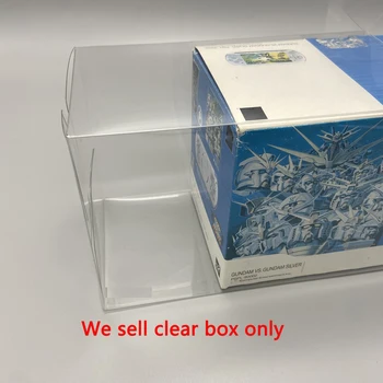 Прозрачный чехол из ПЭТ-пластика для PSP3000 GUNDAM, японская версия, ограниченная серия, коробка для хранения, дисплей, коллекция