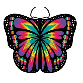 Необычный костюм бабочки на Хэллоуин Косплей Фея Крыло Ангела Бабочка Большое Крыло