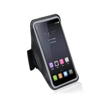 для Nokia C1 2nd Edition (2021) Светоотражающая повязка на руку С запахом Sport - черный