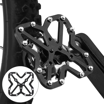Педальный Адаптер Премиум-класса для Горных и Дорожных велосипедов Shimano KEO Из Прочного Алюминиевого Сплава С противоскользящими Гвоздями Прочный Материал