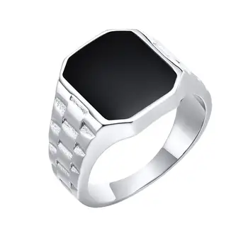 Новое модное мужское кольцо в стиле Панк, Винтажное кольцо из нержавеющей стали, Обручальные кольца для мужчин, ювелирные изделия, подарки Оптом