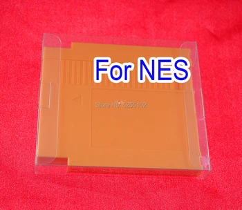 50 шт. Высококачественный Прозрачный пластиковый чехол для игровых карточек для домашних животных для игровых коробок с картриджами NES