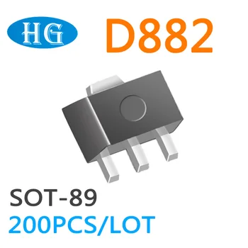 D882 2SD882 200 шт./лот sot89 npn 3A 30 В smd данные внутри Мы можем предложить бесплатные образцы высокого качества
