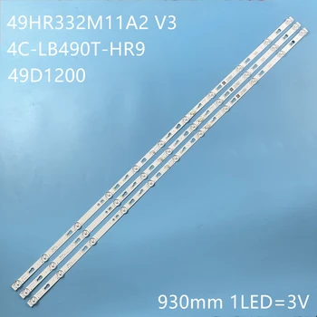 НОВАЯ 3 шт. светодиодная лента подсветки для Thomson T49FSL6010 HR-99A05-00437 SSM49291 LE03RB2R0-DK 4C-LB490T-HR9 49D1200 49HR332M11A2 V3