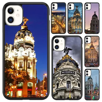 Мадрид Столица Испании Чехол Для Телефона iphone SE2020 15 14 6 6s 7 8 plus XR XS 11 12 13 pro max Shell Cover coque