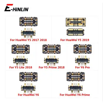 2 шт./лот, разъем FPC для внутренней батареи HuaWei Y5 Lite Y6 Pro Prime 2017 2018 2019 на гибком кабеле материнской платы